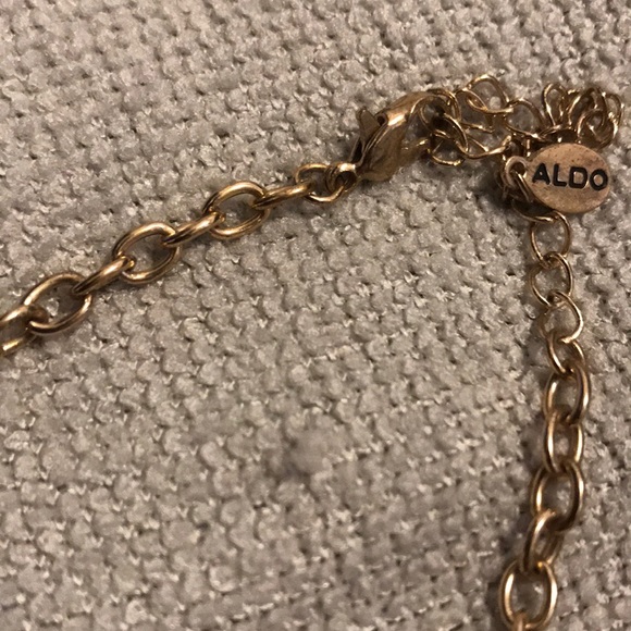 Aldo Black/Gold Accessory Necklace - Picture 3 of 4